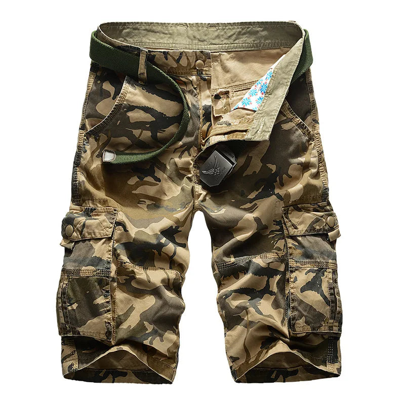 Camouflage Camo Cargo Shorts