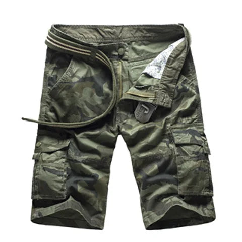 Camouflage Camo Cargo Shorts