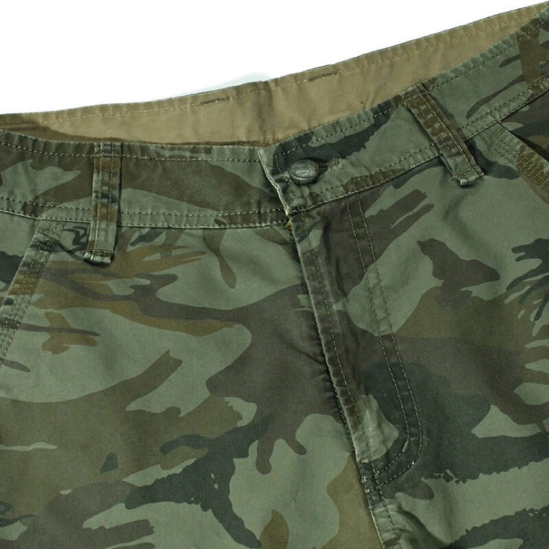 Camouflage Camo Cargo Shorts