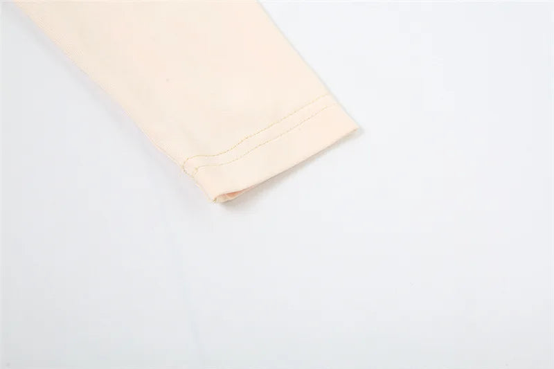 Women's simple classic backless long sleeved O-neck basic casual mini dress women's tight streetwear