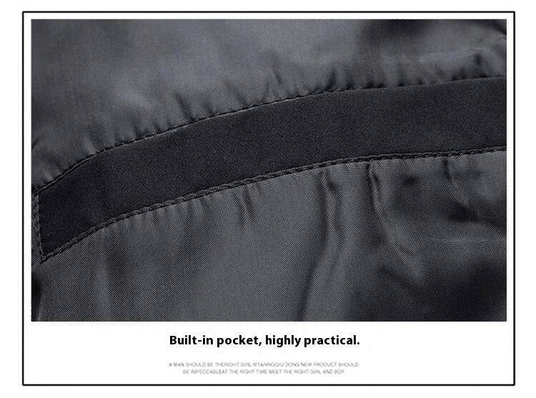 Jeep Spirit Jacket Men Autumn Winter Plus Down Warm Hooded Sports Top New Versatile Casual Coat