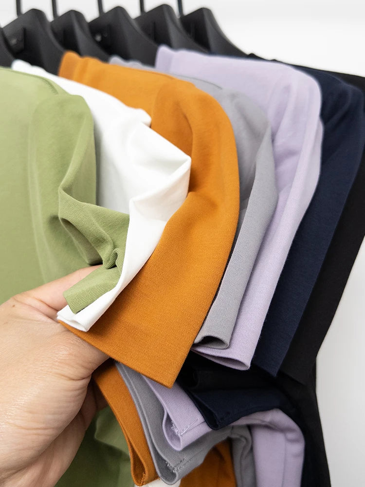 Cotton High End Brand Summer New Short Sleeved T-shirt High Quality Casual men Embroidered Classic Versatile O Neck Korean Top