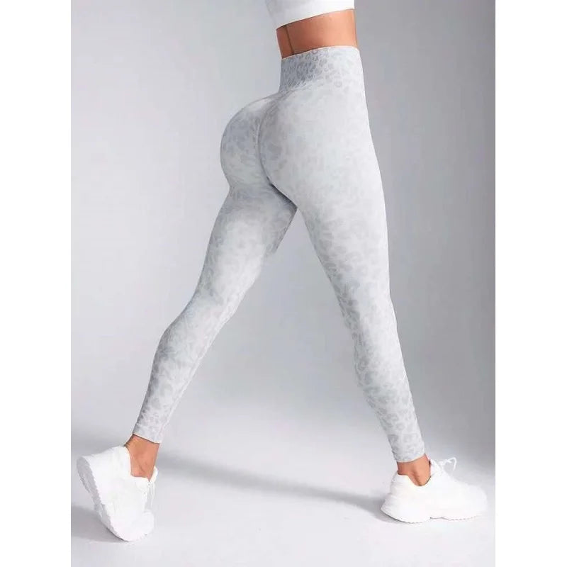 High Waist Sports Leggings Women Seamless Leopard Yoga Pants Hip Lift Trainning Fitness Outdoor Tights for Woman