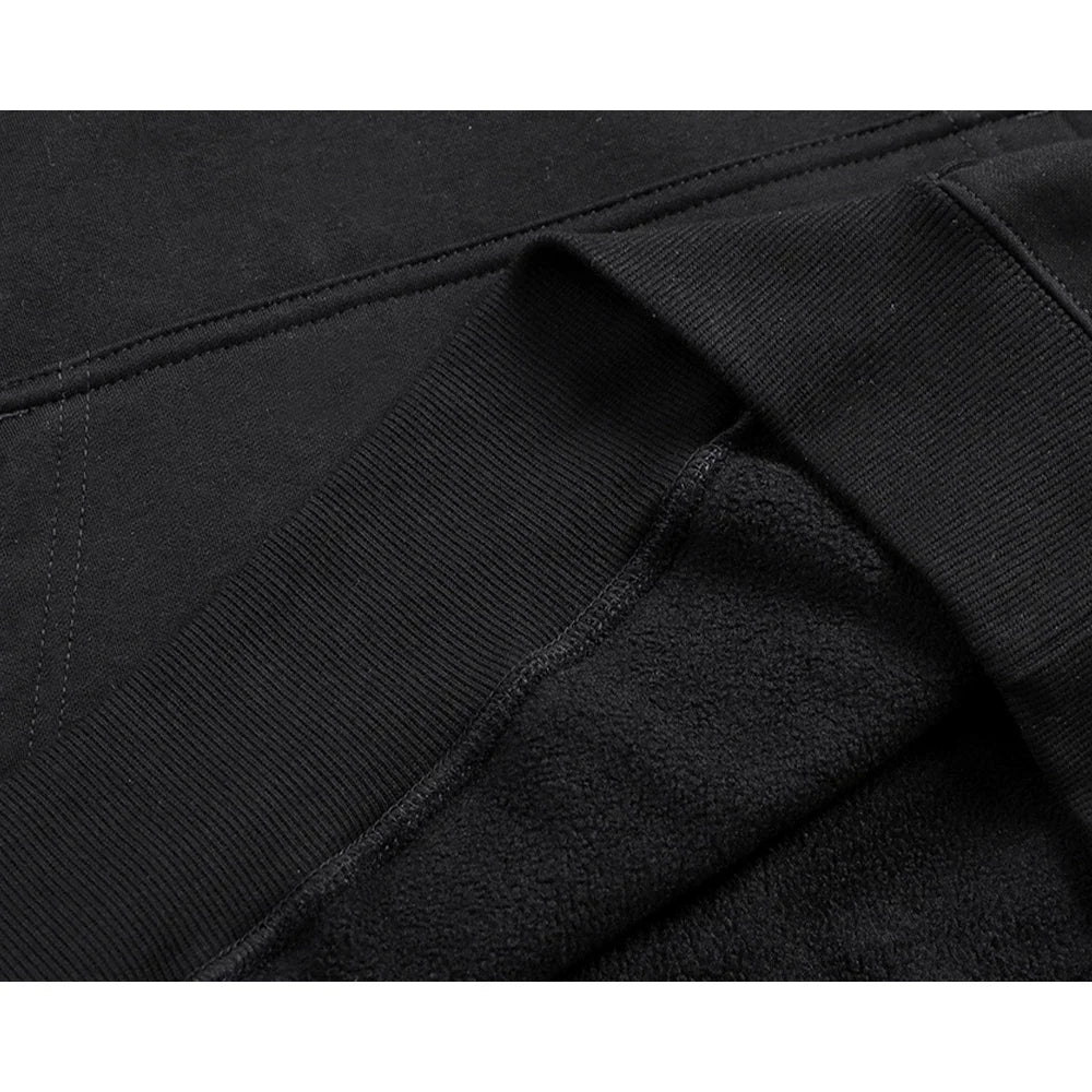 Winter Thicken Hoodies Fleece Warm Hoodie Men/Women Casual Solid Color Sweatshirts