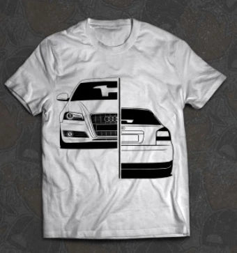 Audi Pirelli Monster Audi Sports Men's Cotton T-Shirt Streetwear Sports Casual Wear