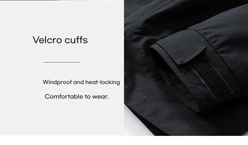 Windbreaker Cargo Jackets For Men Motorcycle Military Clothing Waterproof Male Hooded Jacket Camping Outdoor Hiking Men's Coat