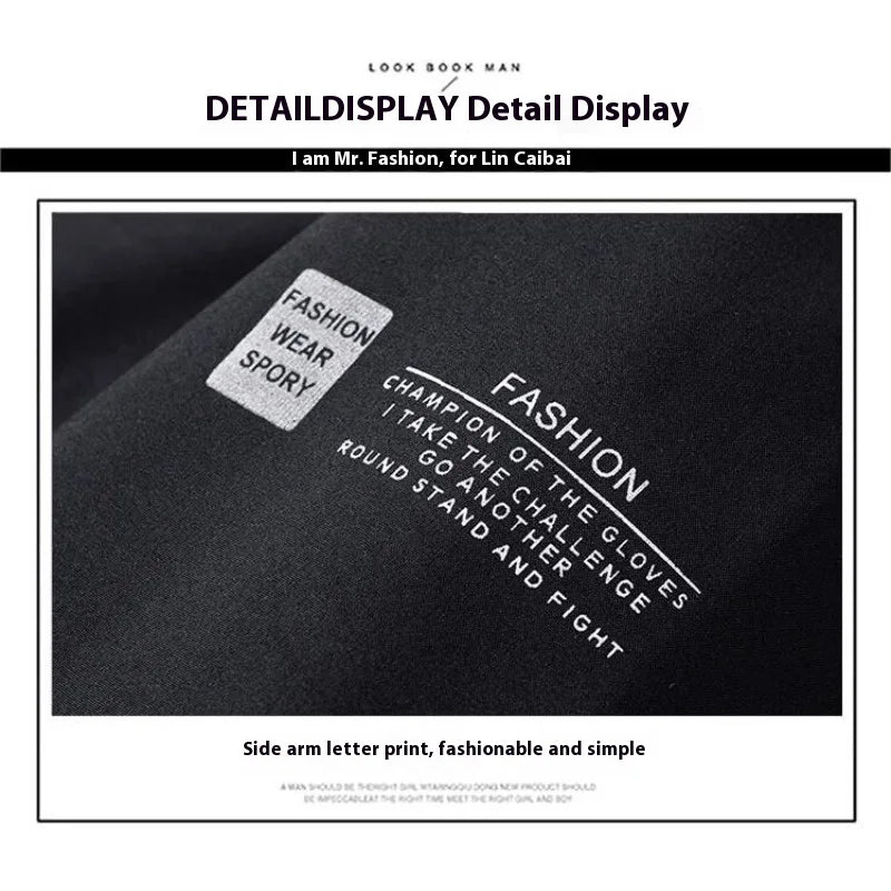 Jeep Spirit Jacket Men Autumn Winter Plus Down Warm Hooded Sports Top New Versatile Casual Coat