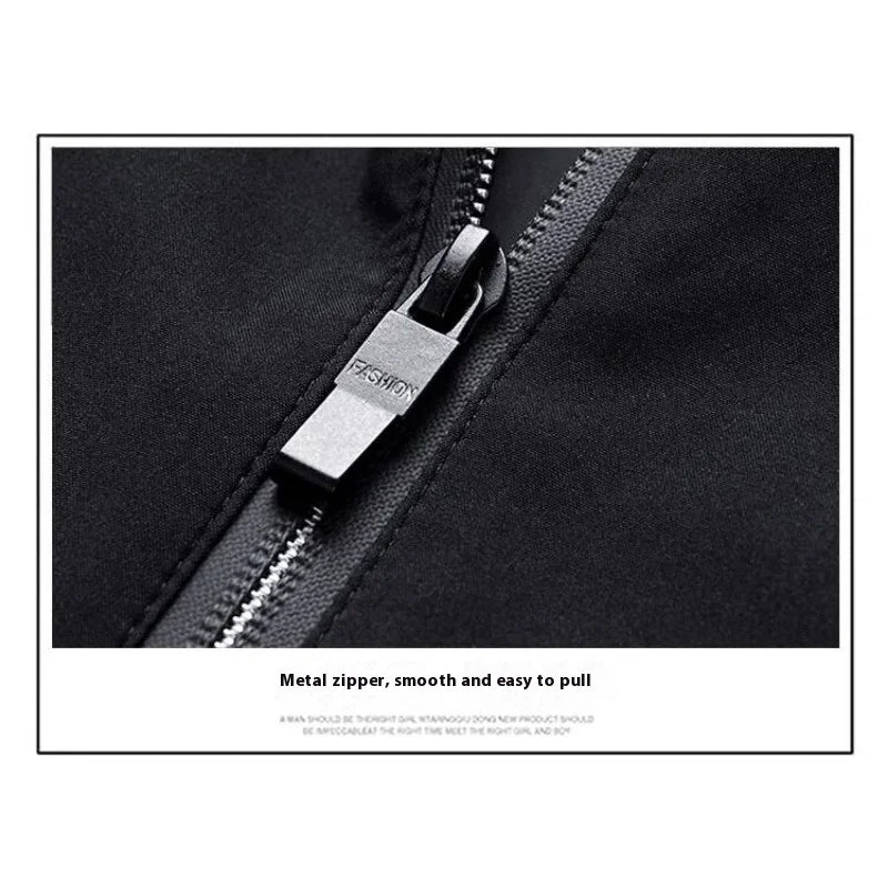 Jeep Spirit Jacket Men Autumn Winter Plus Down Warm Hooded Sports Top New Versatile Casual Coat