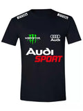 Audi Pirelli Monster Audi Sports Men's Cotton T-Shirt Streetwear Sports Casual Wear